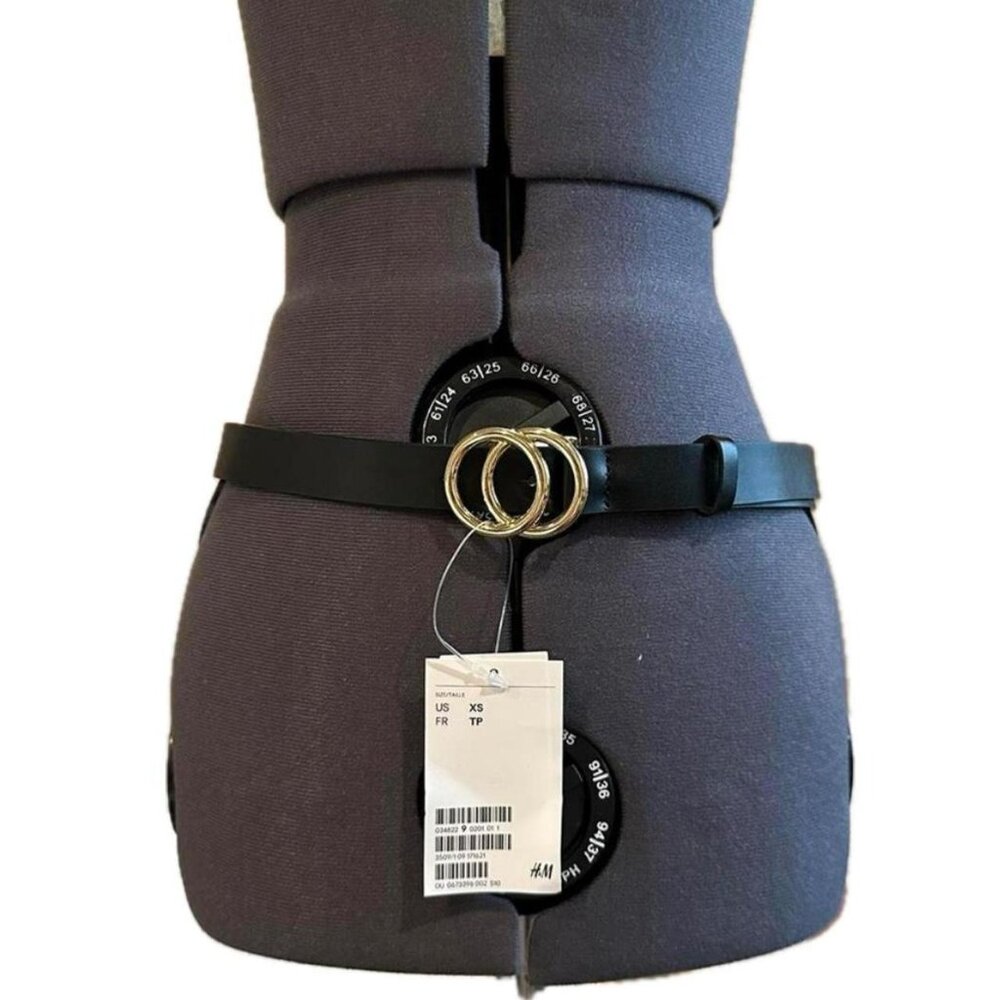 BNWT H&M black belt